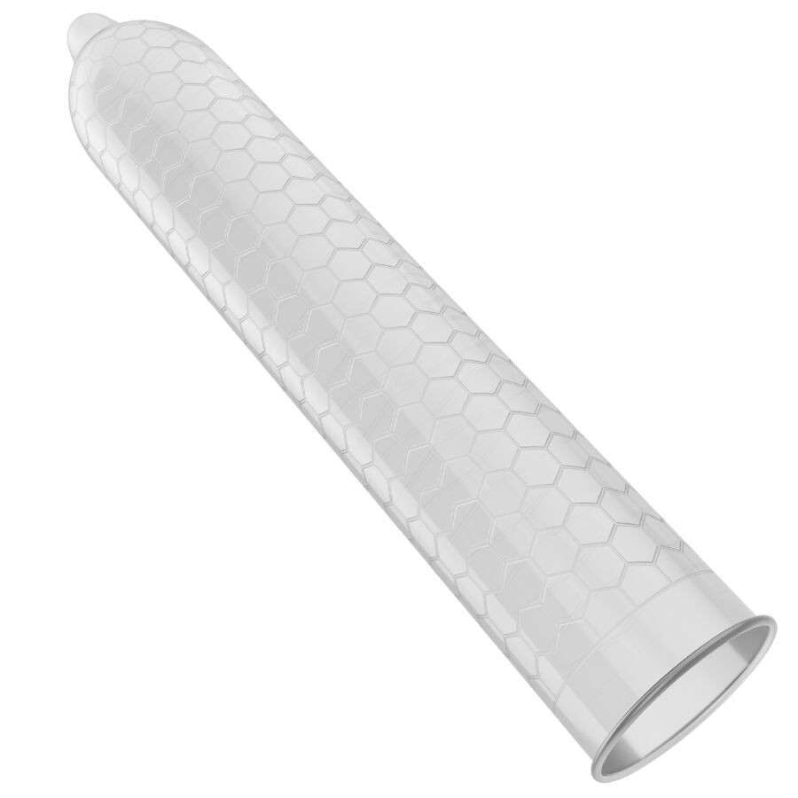 LELO - BOÎTE DE PRÉSERVATIFS HEX BIOLOGIQUES 3 UNITÉS
