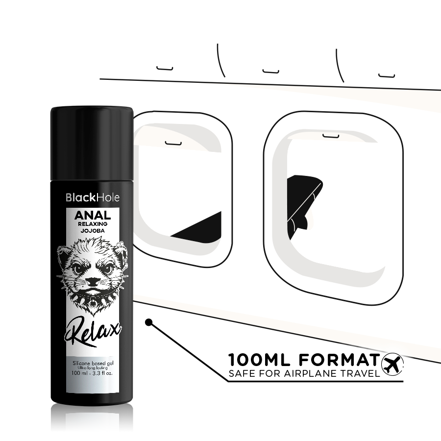 BLACK HOLE - RELAXANT ANAL JOJOBA 100 ML