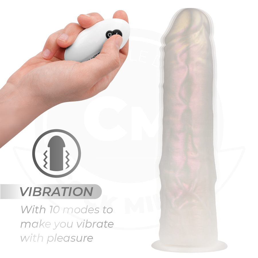 COCK MILLER - GODE AVEC LUMIÈRES ET VIBRATIONS 21,5 CM