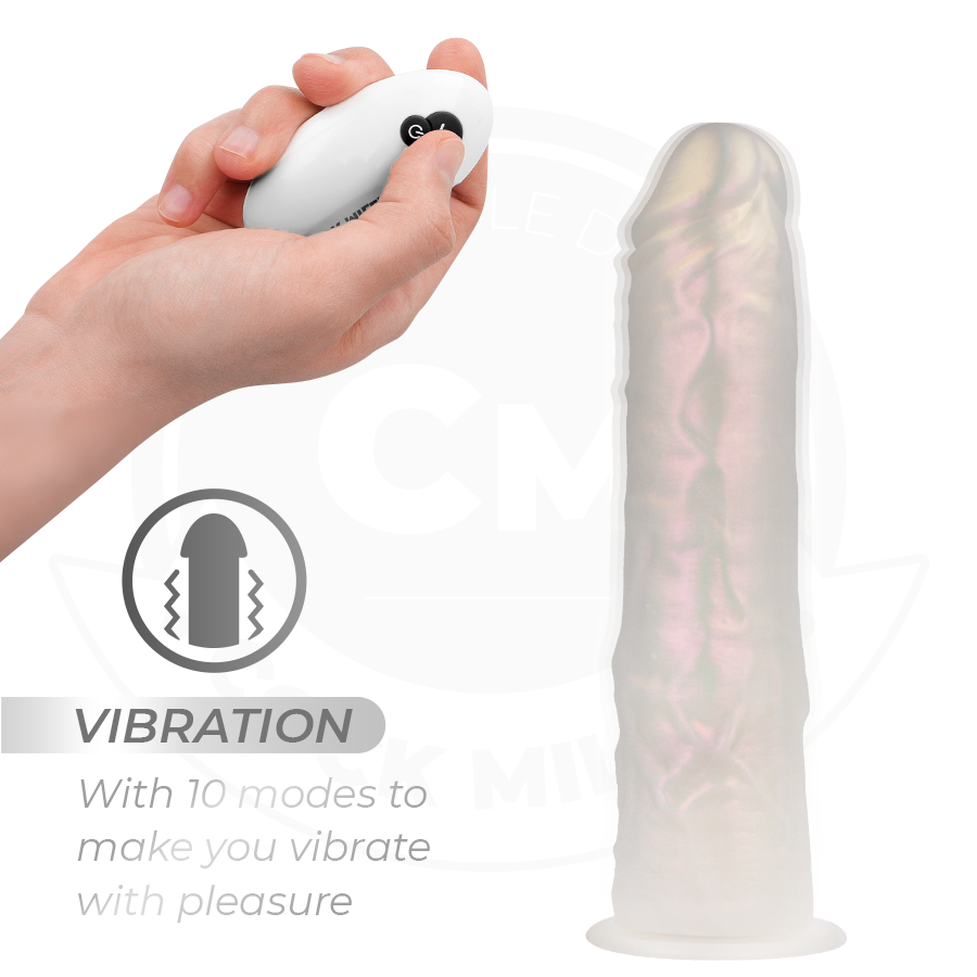 COCK MILLER - GODE AVEC LUMIÈRES ET VIBRATIONS 19,5 CM