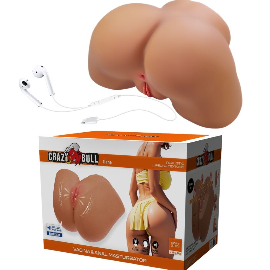CRAZY BULL - ILANA MASTURBATEUR FÉMININ RÉALISTE 6,8 KG