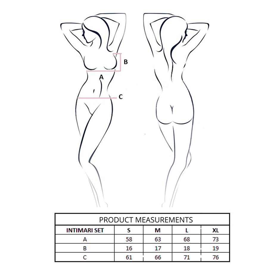 PASSION - ENSEMBLE SOUTIEN-GORGE + CULOTTE INTIMARI ROSE