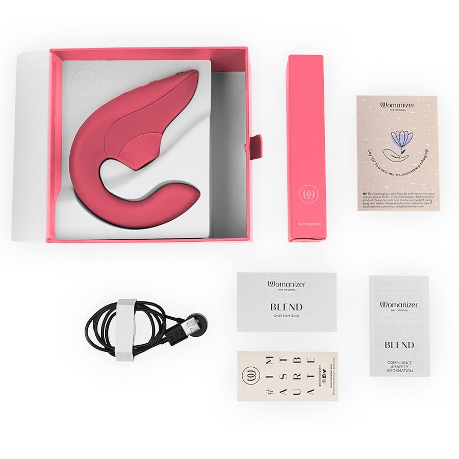 WOMANIZER - VIBROMASSEUR PLEASURE AIR BLEND