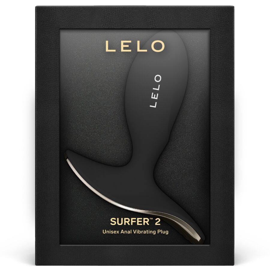 LELO - SURFER 2 PLUG VIBRANT ANAL NOIR