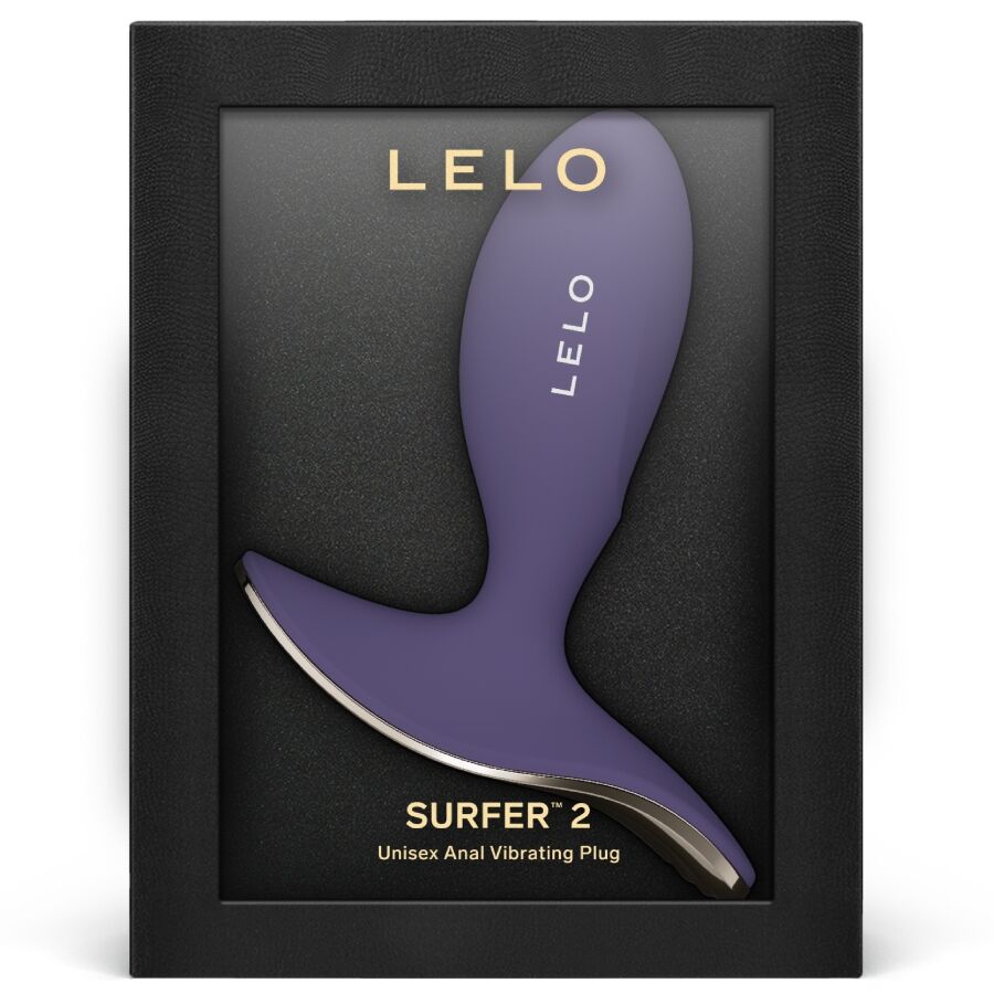 LELO - SURFER 2 PLUG VIBRANT ANAL VIOLET
