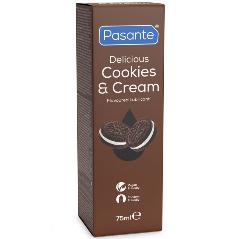 PASANTE - LUBRIFIANT À BASE D'EAU, GOÛT COOKIES & CRÈME