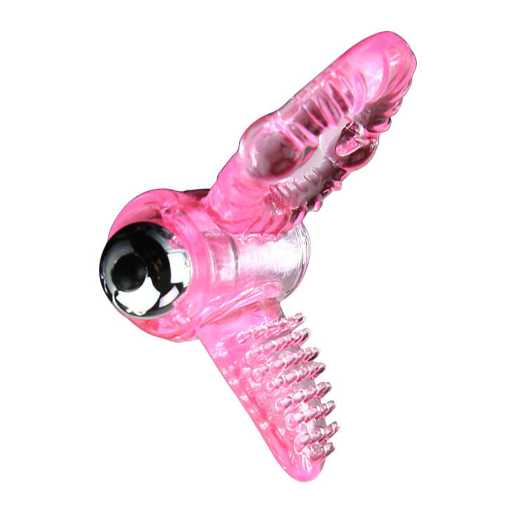 ANNEAU VIBRANT + STIMULATEUR CLITORIS