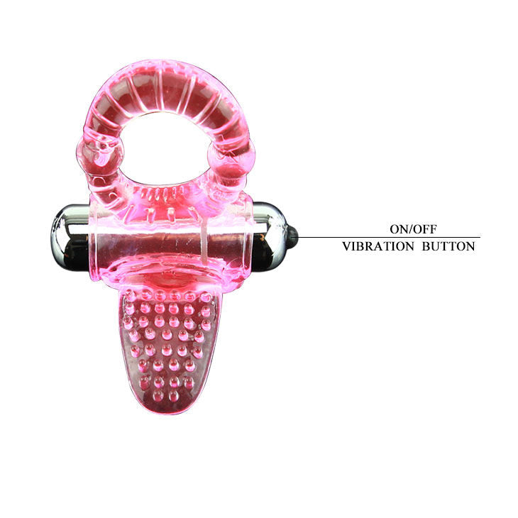 ANNEAU VIBRANT + STIMULATEUR CLITORIS