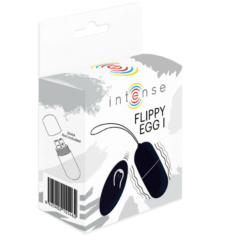 OEUF VIBRANT FLIPPY I NOIR
