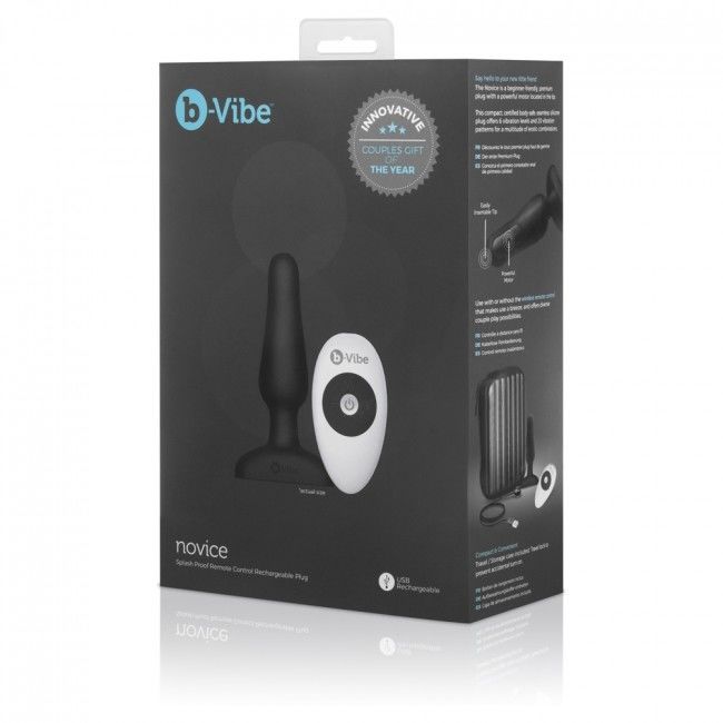 PLUG ANAL NOVICE NOIR