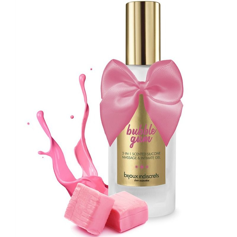 BUBBLE GUM GEL 2 EN 1 SILICONE - FRAISE 100 ML