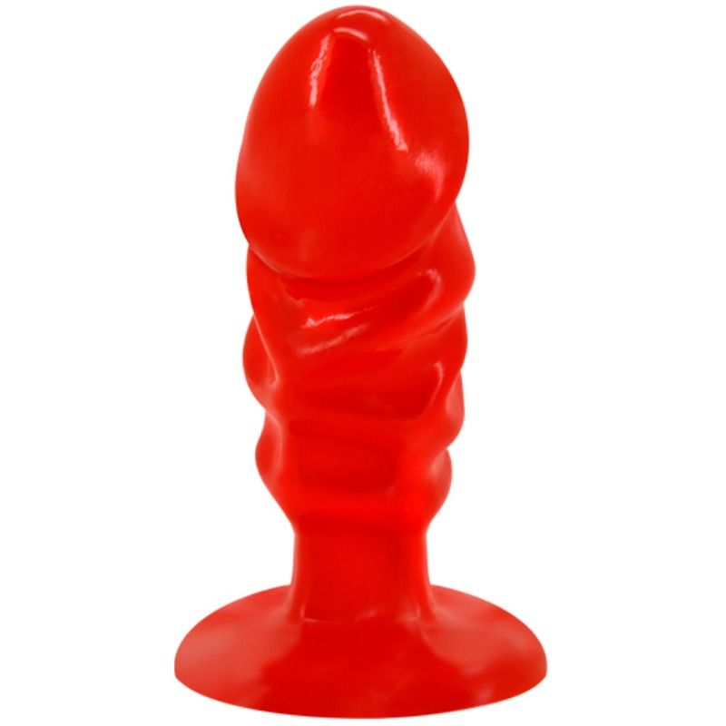 PLUG ANAL AVEC VENTOUSE ROUGE