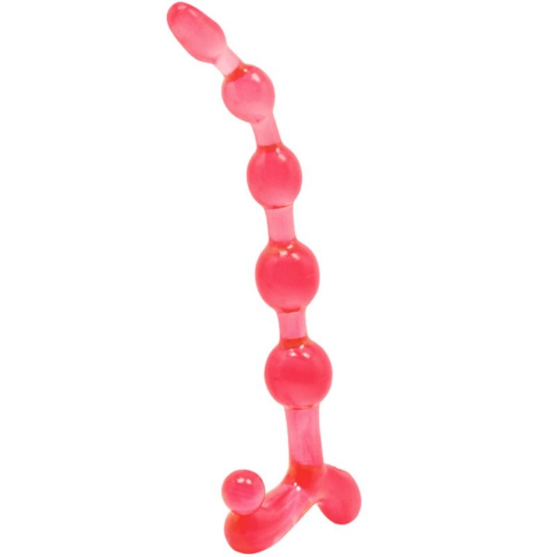 BALLES ANAL BENDY TWIST ROUGE