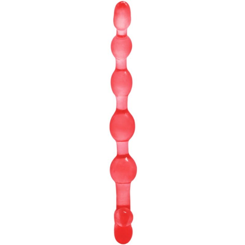 BALLES ANAL BENDY TWIST ROUGE