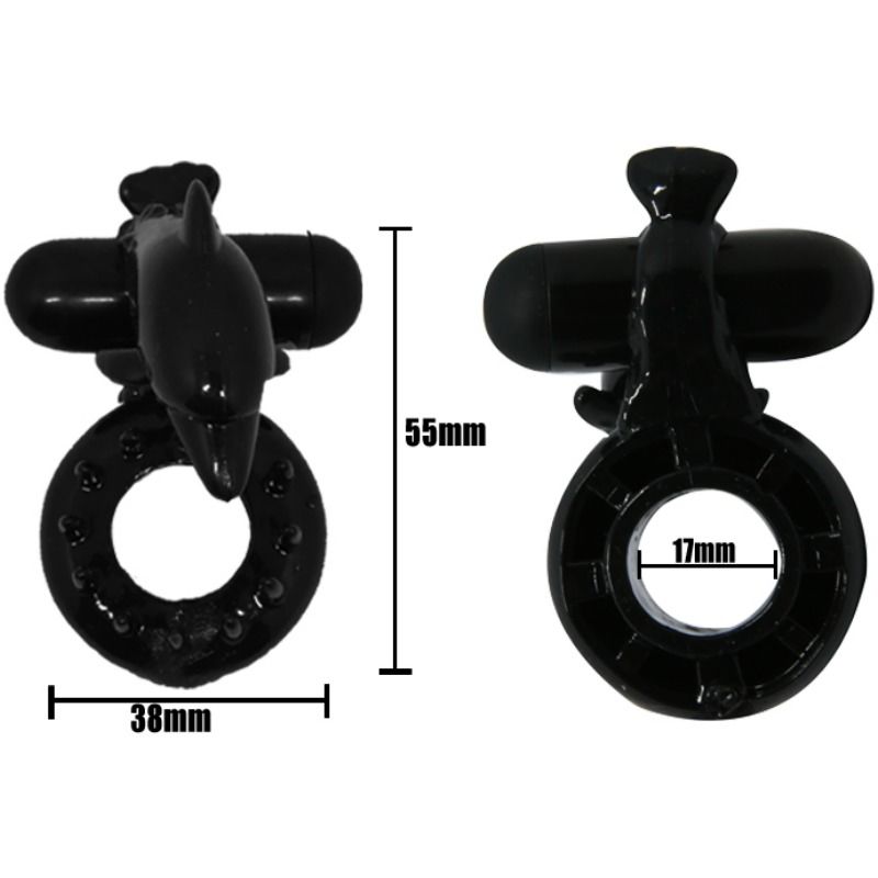 BAILE - SWEET ANNEAU AVEC STIMULATEUR DE CLITORIS DELFIN