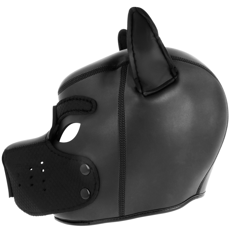 MASQUE DE CHIEN EN NÉOPRÈNE AVEC MUSEAU TAILLE M