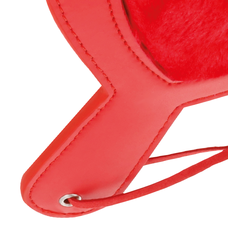PAGAIE EN VELOURS ROUGE D'AMOUR