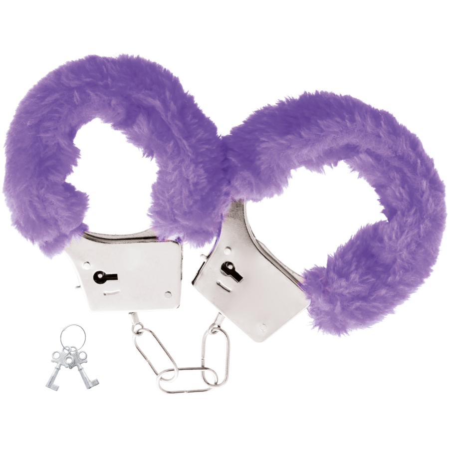 MENOTTES EN MÉTAL DOUBLÉES VIOLET