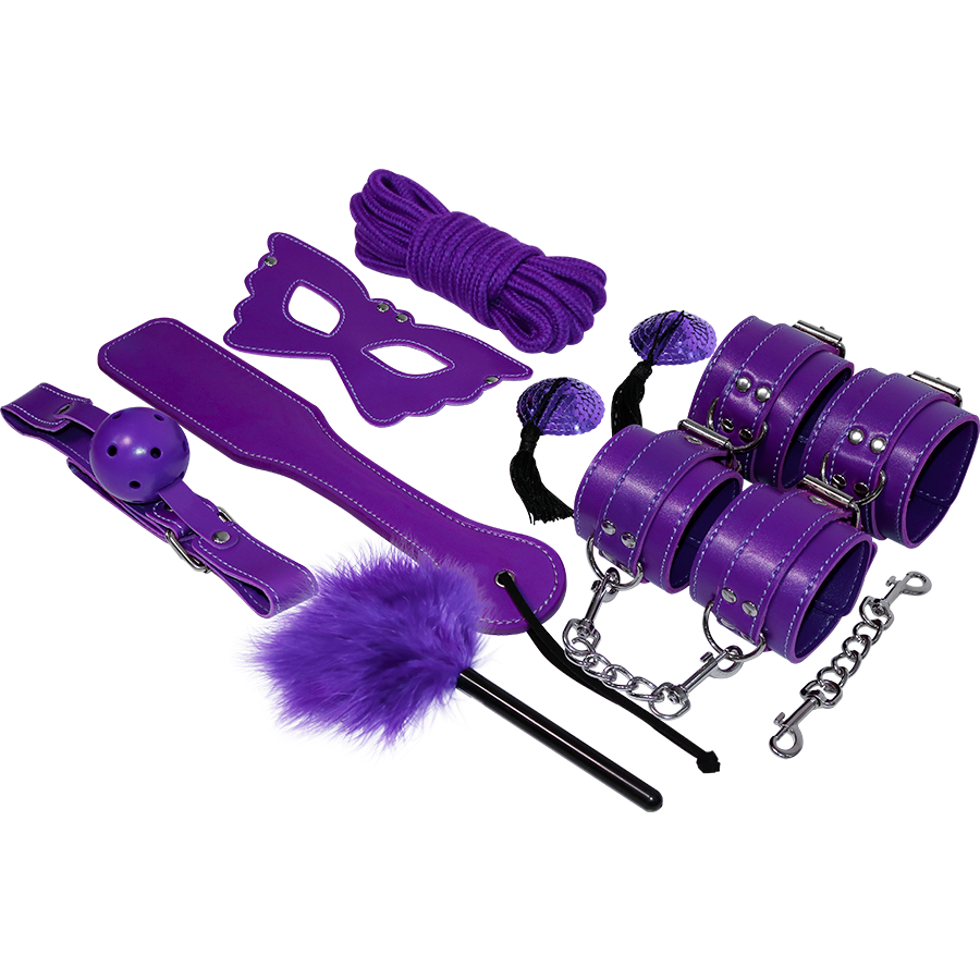 KIT FÉTICHE BDSM SÉRIE VIOLET