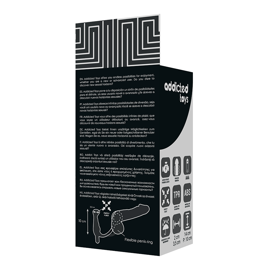 VIBRATEUR PROST TICO NOIR 10 CM