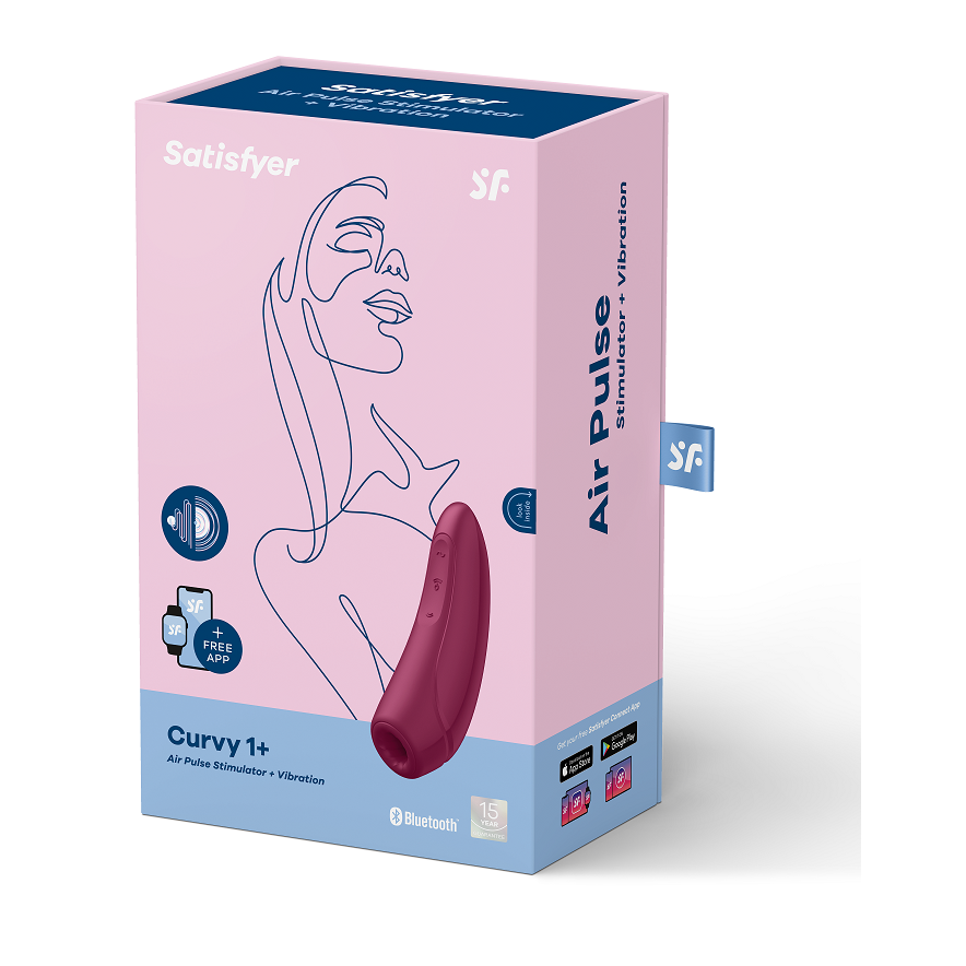 SATISFYER - STIMULATEUR CLITORIS "CURVY 1+"