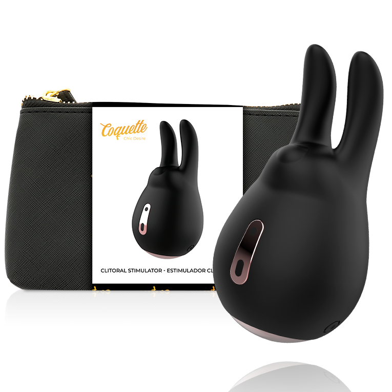 COQUETTE CHIC DESIRE - STIMULATEUR CLITORIS NOIR / OR