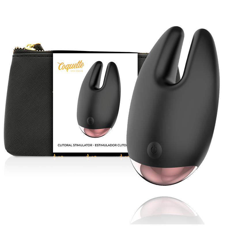 COQUETTE CHIC DESIRE - STIMULATEUR CLITORIS NOIR / OR