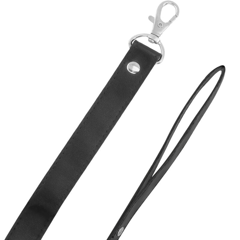 COLLIER AVEC SERRURE NOIRE