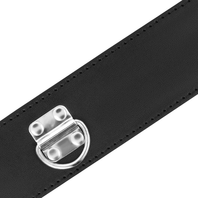COLLIER AVEC SERRURE NOIRE
