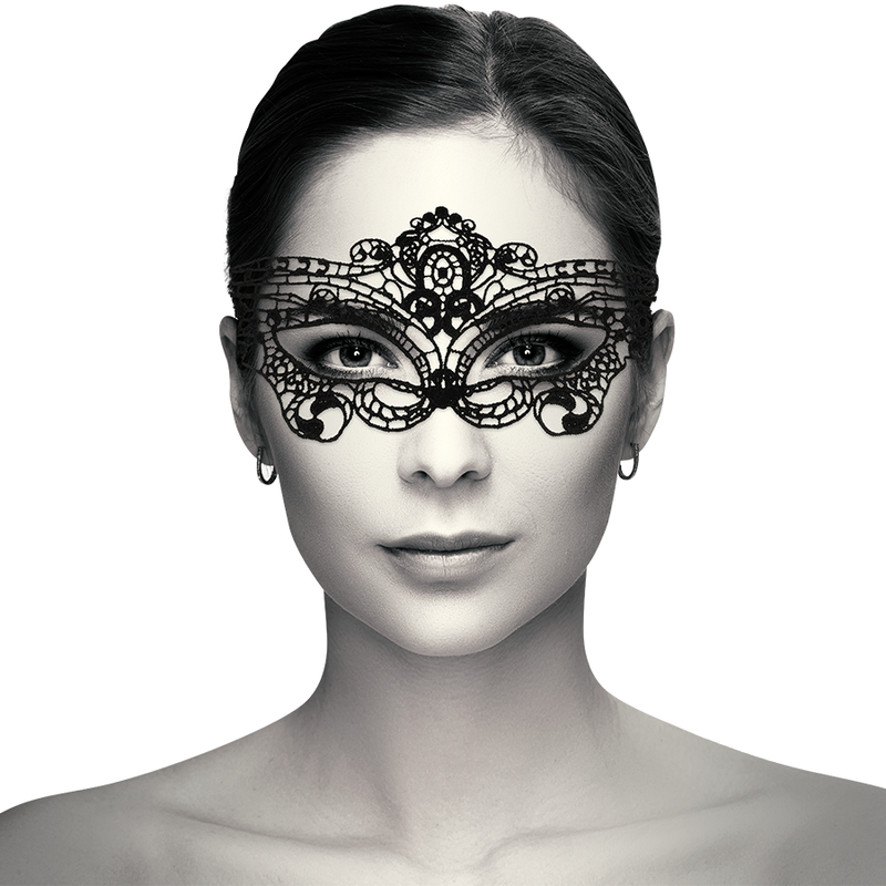 MASQUE EN FINE DENTELLE NOIRE