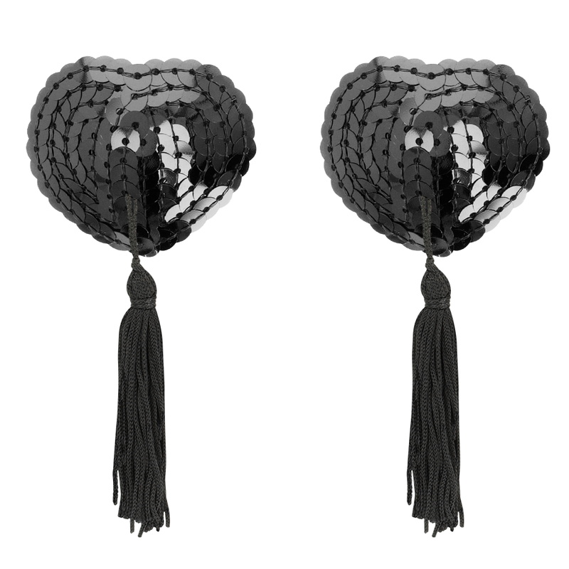 COQUETTE CHIC DESIRE - CACHE-TÉTONS PAILLETTES NOIRES