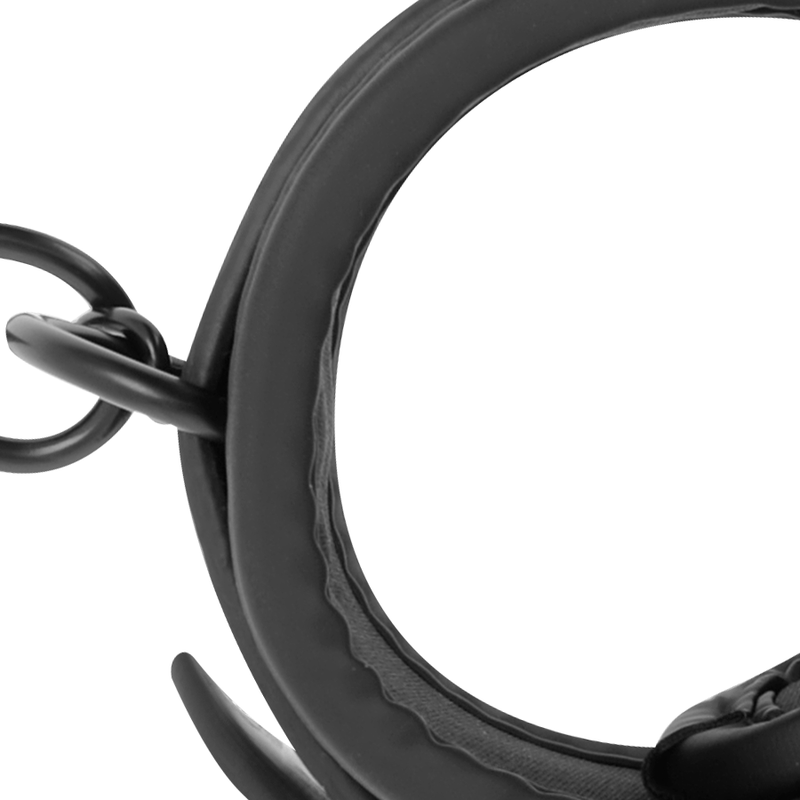 POSITION MAÎTRE AVEC 4 MENOTTES DOUBLÉES EN NÉOPRÈNE