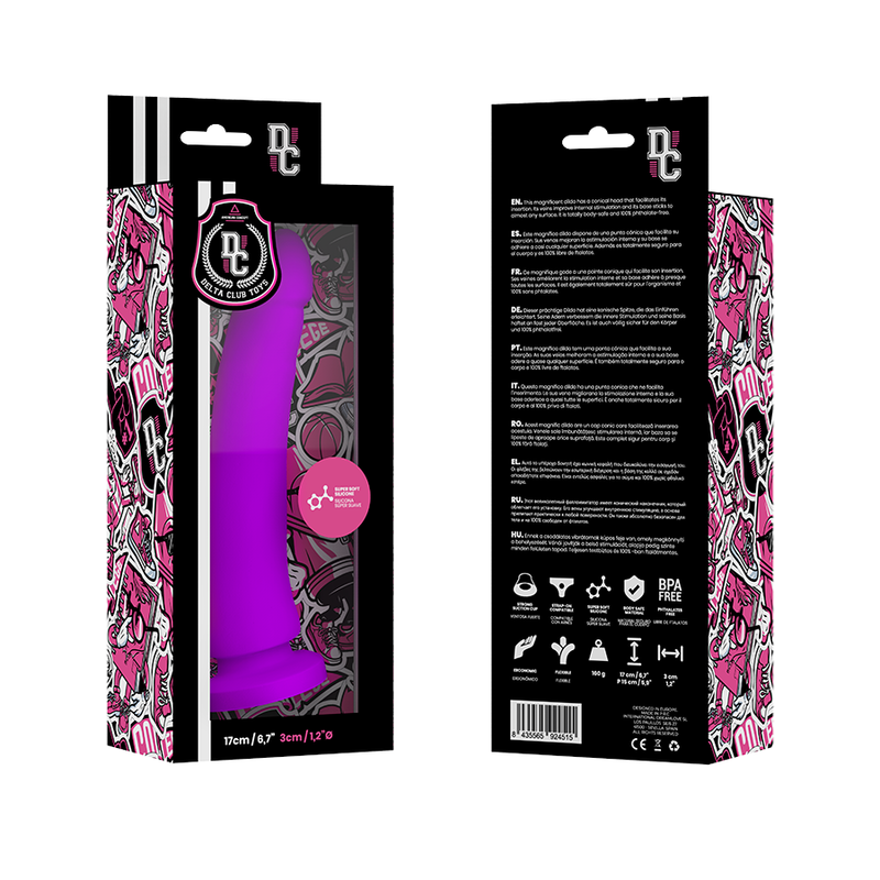GODE MÉDICAL SILICONE LILAS