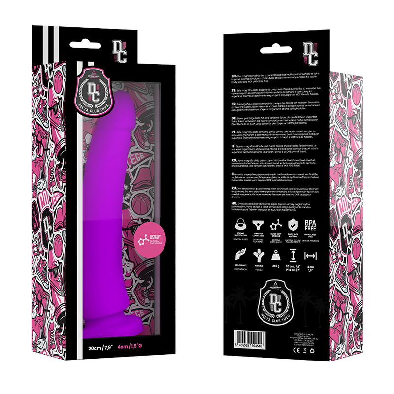 GODE MÉDICAL SILICONE LILAS