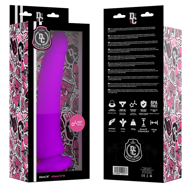 GODE MÉDICAL SILICONE LILAS