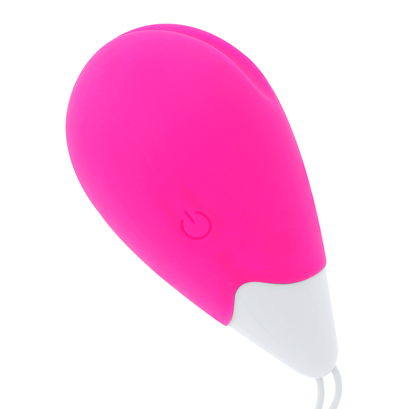 OHMAMA OEUF VIBRANT TEXTURÉ ROSE ET BLANC