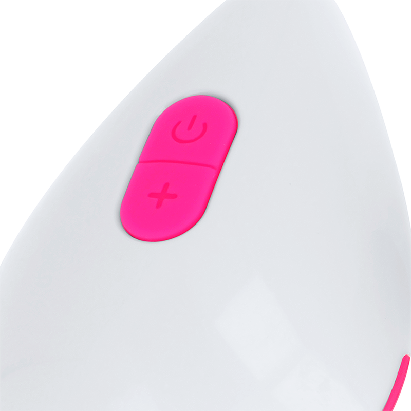 OHMAMA OEUF VIBRANT TEXTURÉ ROSE ET BLANC