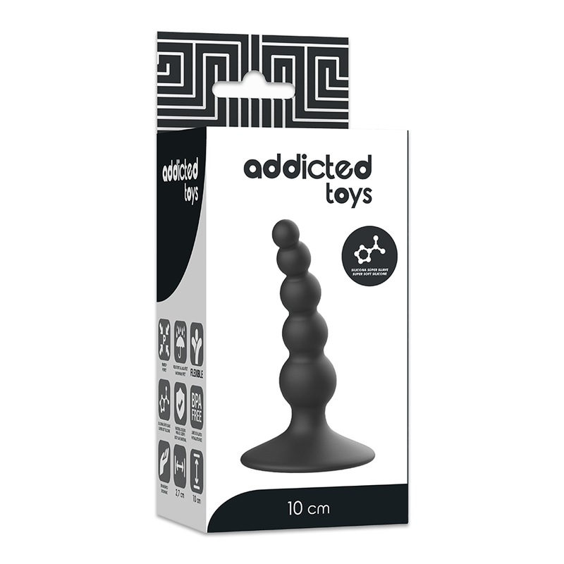PLUG ANAL 10 CM NOIR