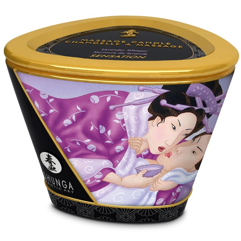 SHUNGA - BOUGIE DE MASSAGE LAVANDE 170 ML