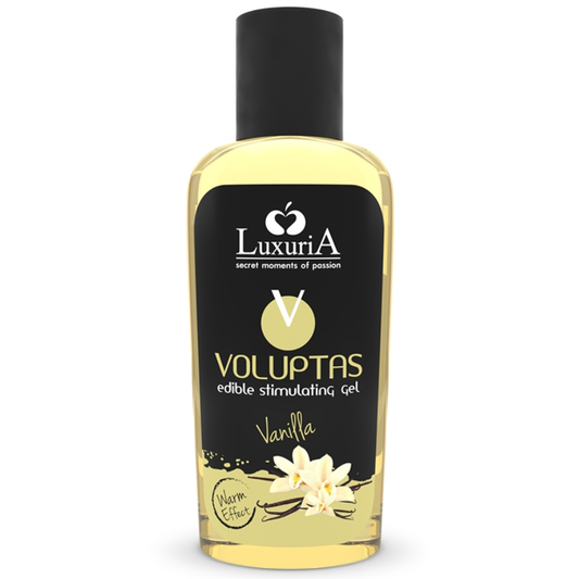 GEL DE MASSAGE COMESTIBLE EFFET CHAUFFANT - VANILLE 100 ML