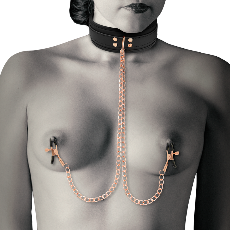 COLLIER AVEC PINCES TÉTONS
