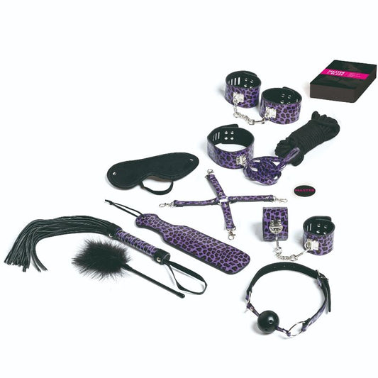 SET 13 ACCESSOIRES DE BONDAGE LILAS