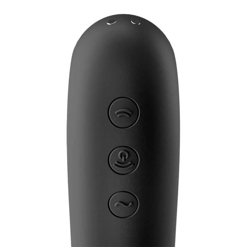 SATISFYER - STIMULATEUR "DUAL KISS" NOIR