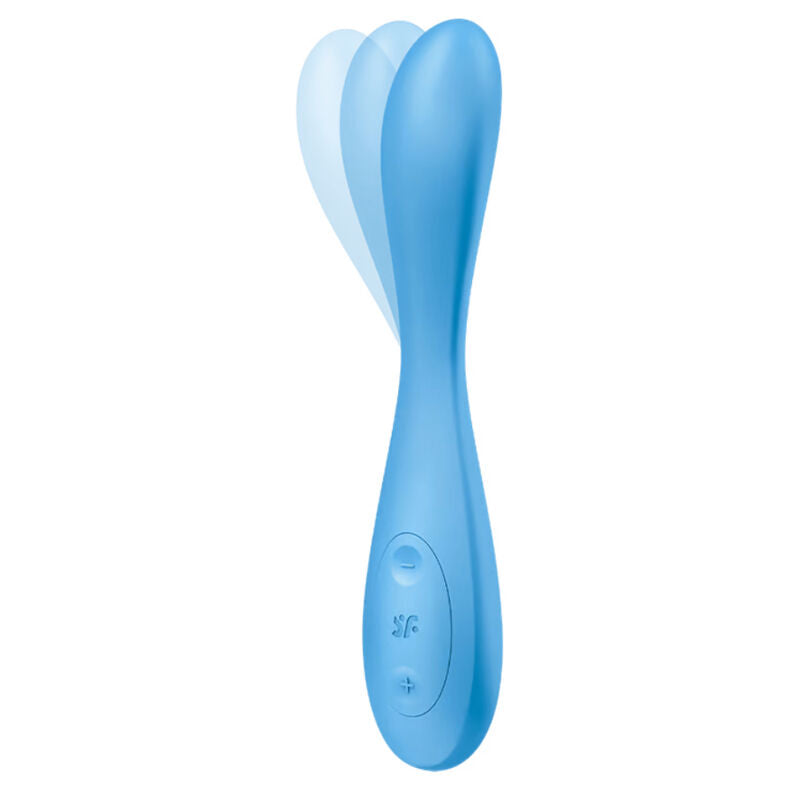 SATISFYER - VIBROMASSEUR "G-SPOT FLEX 4" BLEU