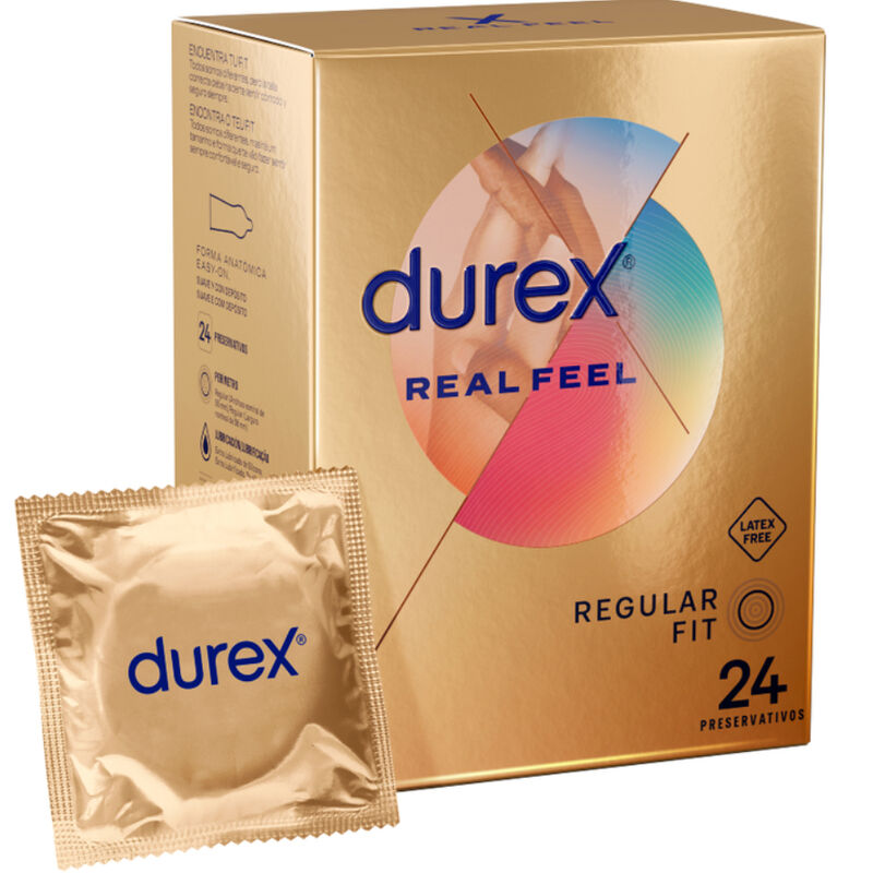 DUREX - REAL FEEL SANS LATEX 24 UNITÉS