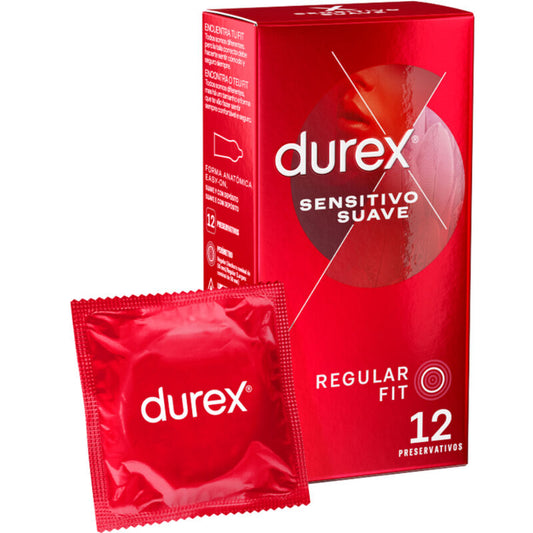 DUREX - SENSITIVE SOFT 12 UNITÉS
