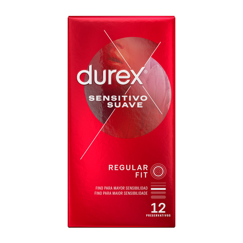 DUREX - SENSITIVE SOFT 12 UNITÉS