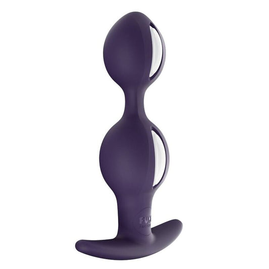 B BALLES DUO BLANC/VIOLET