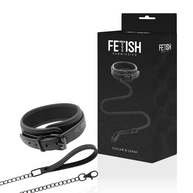 COLLIER CHAÎNE DOUBLURE EN NÉOPRÈNE