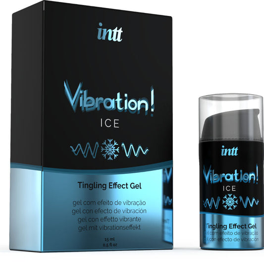INTT - PUISSANT GEL VIBRANT STIMULANT EFFET GLACÉ